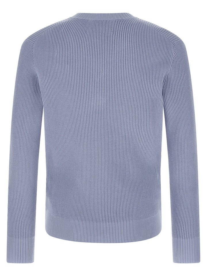 Ballantyne Blue Cotton Cardigan