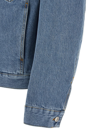 Dries Van Noten Blue Cotton Denim Jacket