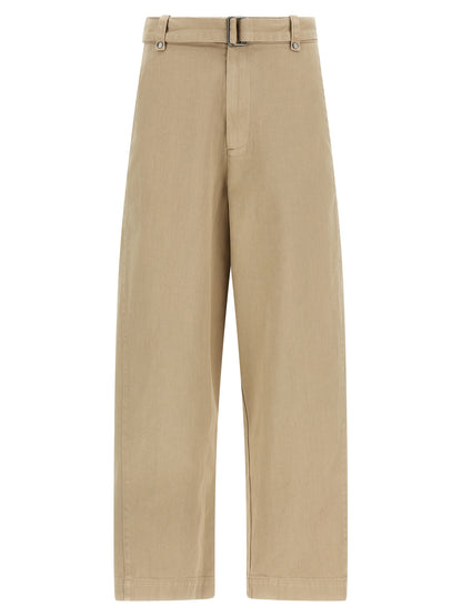 Entire Studios Beige Cotton Casual Pants