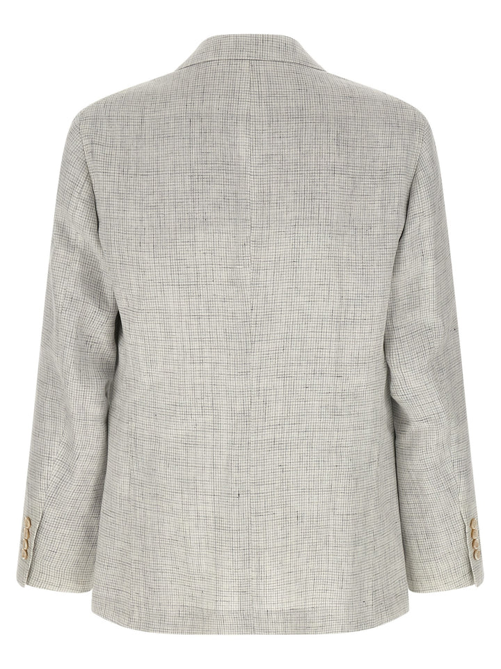 Brunello Cucinelli Beige Linen Blazer