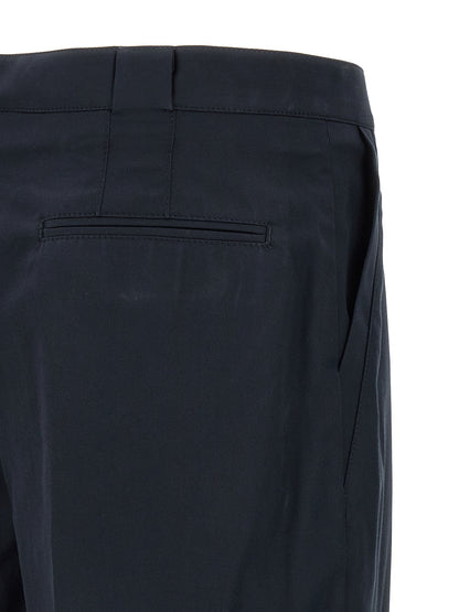 Brunello Cucinelli Blue Cotton Chino Pants