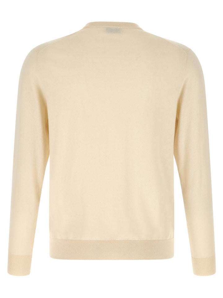 Ballantyne Beige Cotton Cardigan