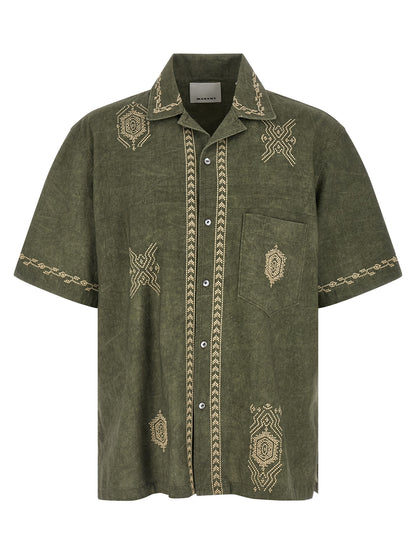 Isabel Marant Bicolor Cotton Blouse