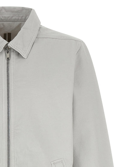 DRKSHDW Beige Cotton Shell Jacket