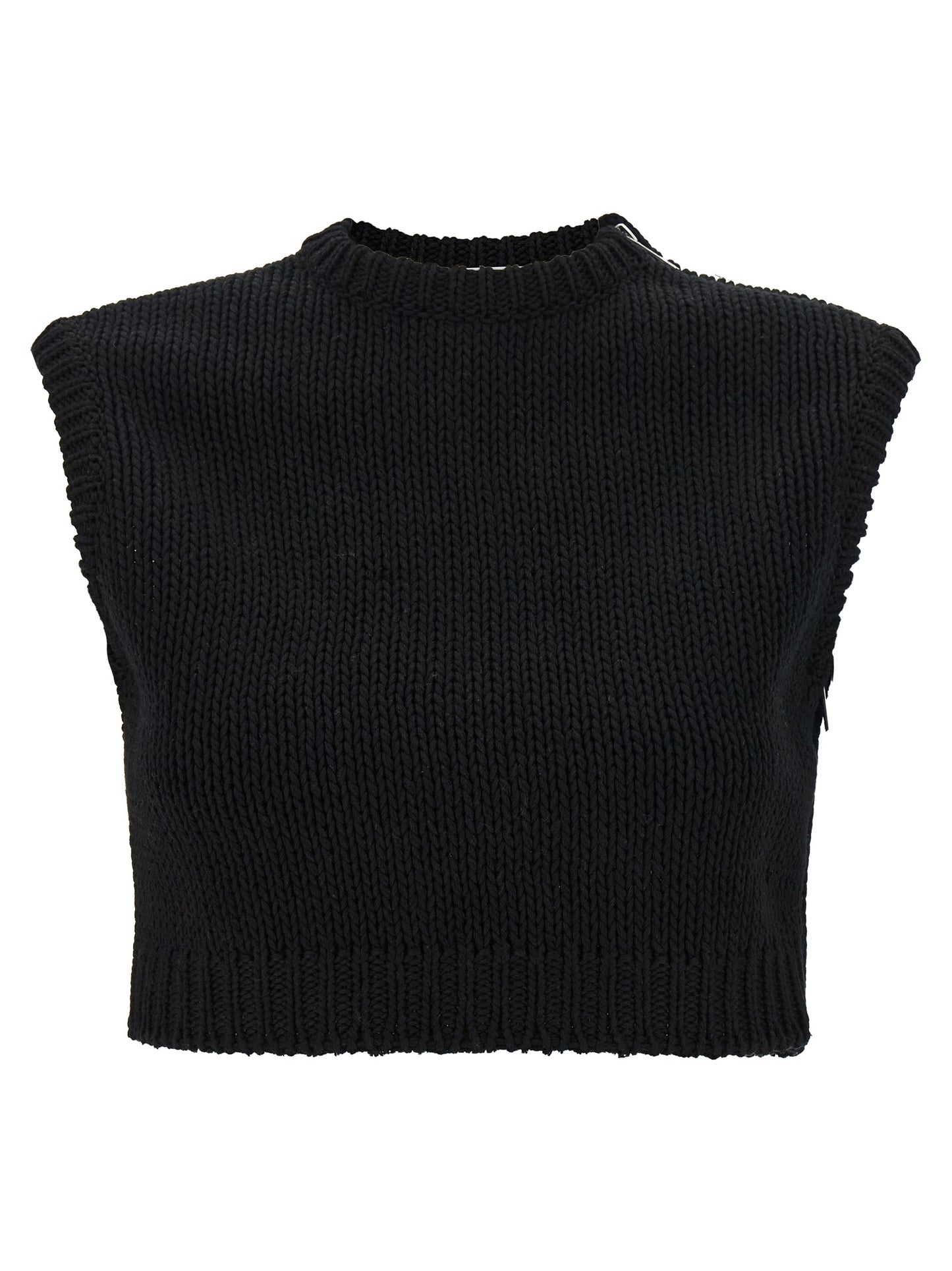 Max Mara Black Cotton Cardigan