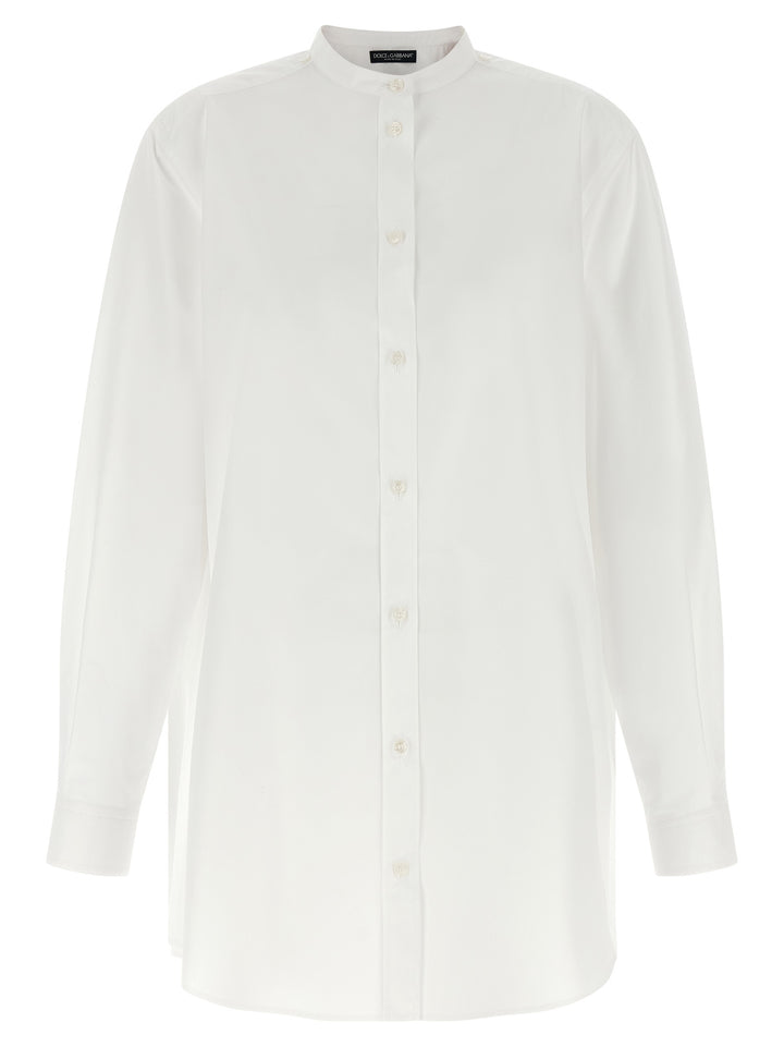Dolce & Gabbana White Cotton Blouse