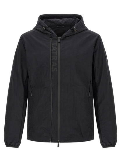 Tatras Blue Nylon Shell Jacket