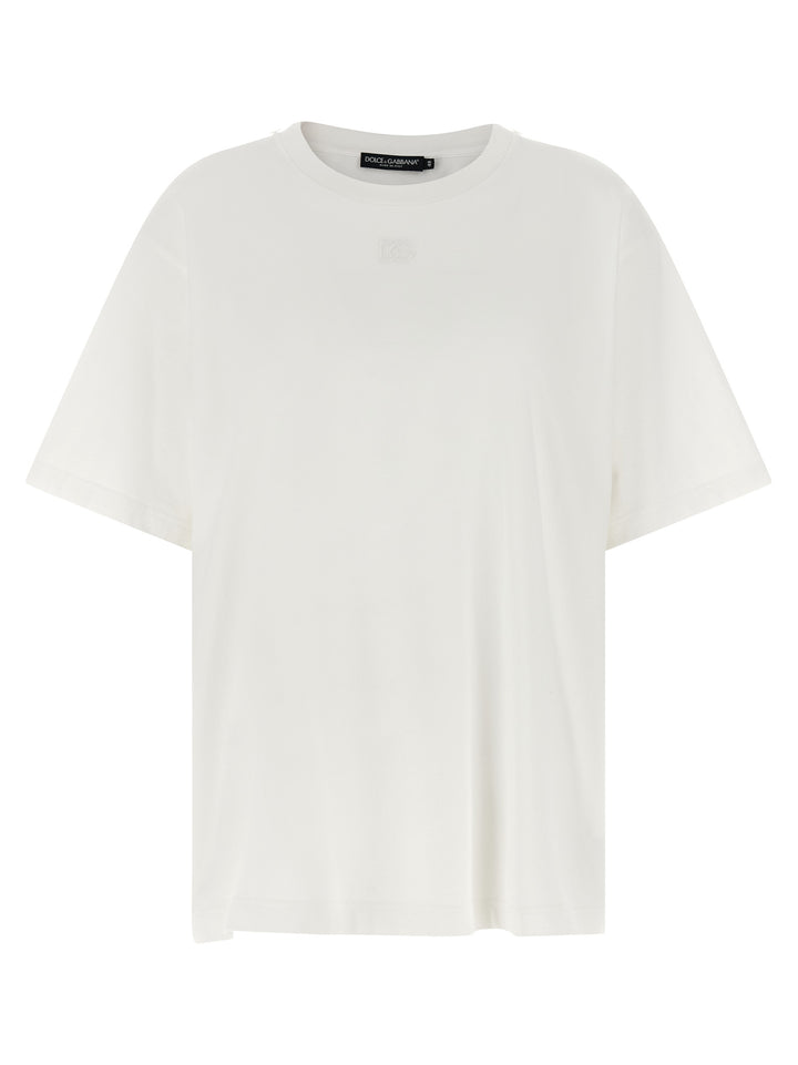 Dolce & Gabbana White Cotton T-Shirt