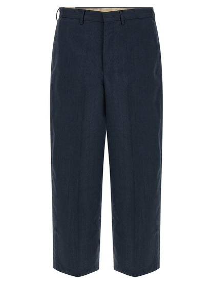 PT Torino Blue Virgin Wool Dress Pants