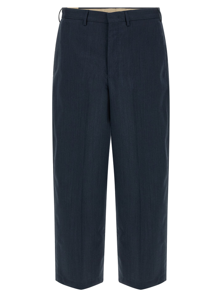 PT Torino Blue Virgin Wool Dress Pants
