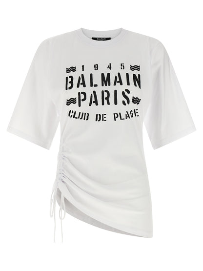 Balmain Bicolor Cotton T-Shirt