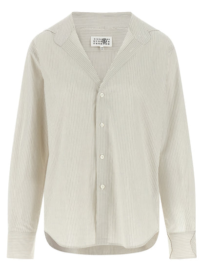 MM6 Maison Margiela Gray Cotton Blouse