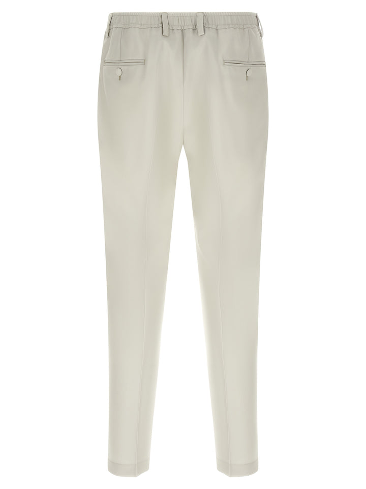 Dolce & Gabbana Beige Virgin Wool Dress Pants