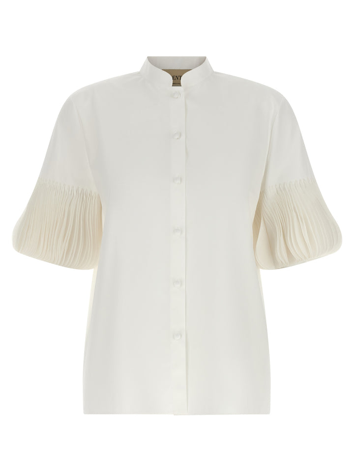 Valentino Garavani White Cotton Blouse
