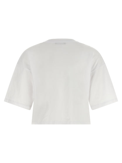 Balmain White Cotton T-Shirt