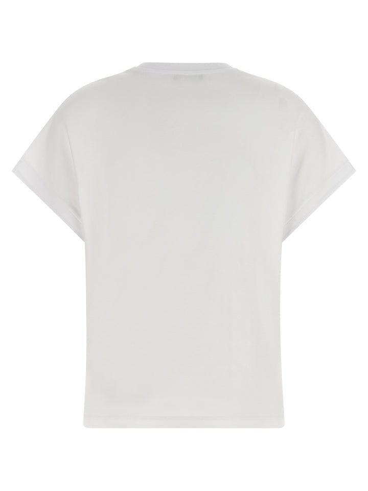 Balmain White Cotton T-Shirt