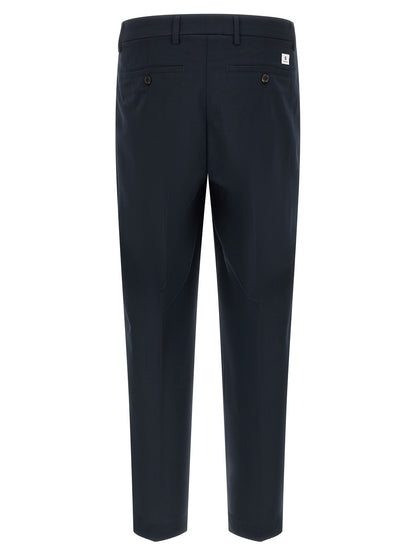 Department 5 Blue Polyester Casual Pants