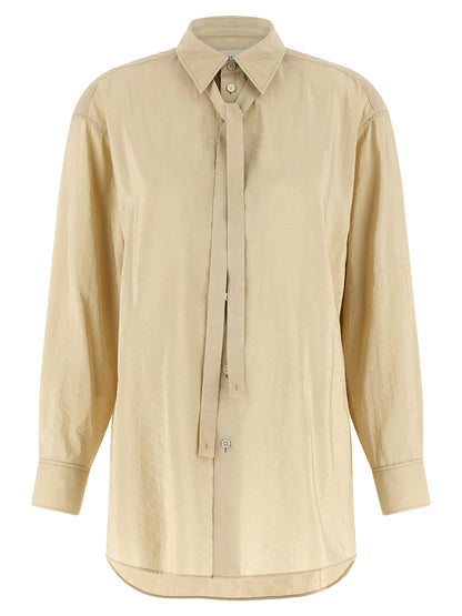 Lemaire Beige Silk Blouse