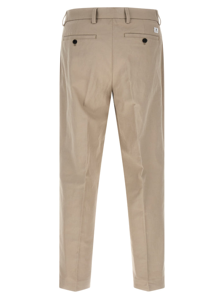 Department 5 Beige Cotton Casual Pants