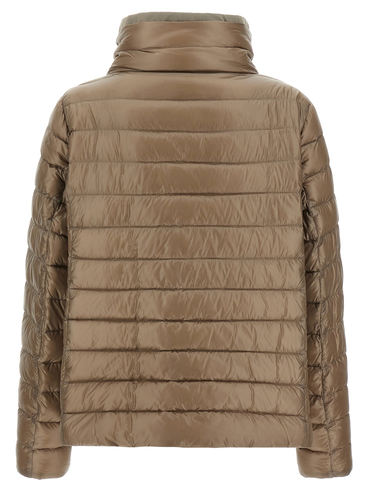 Herno Brown Polyamide Full-Length Jacket