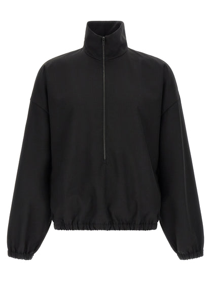 Fear Of God Black Virgin Wool Sweatshirt
