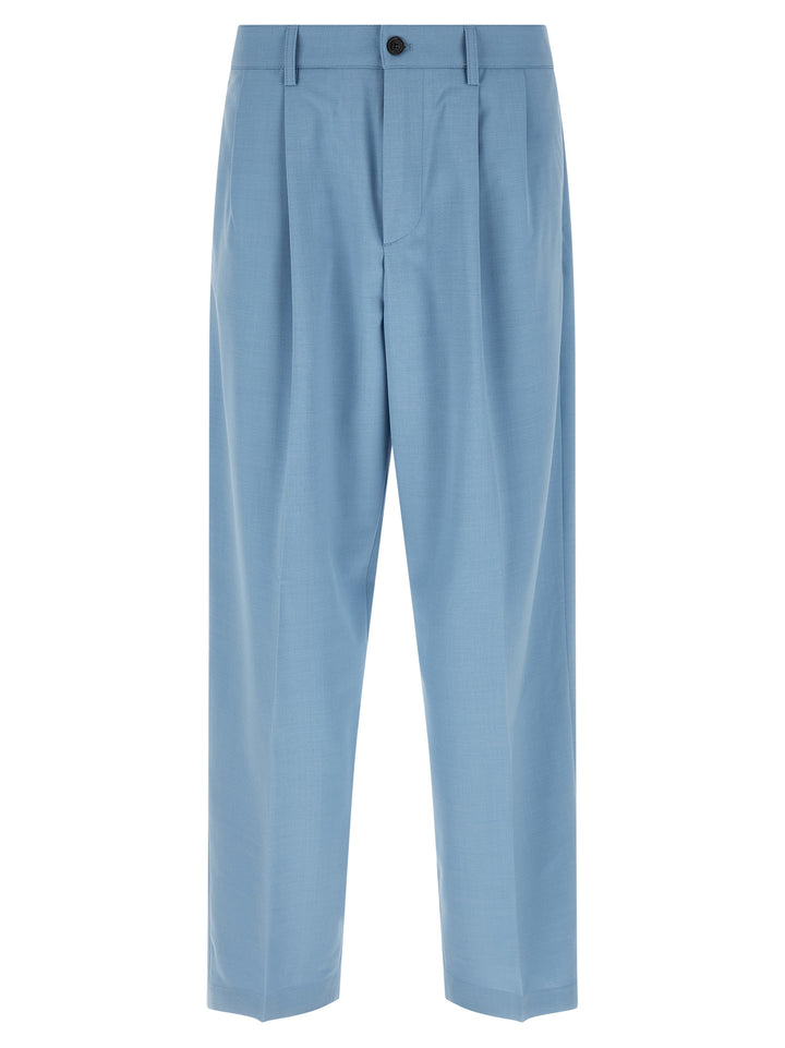 Department 5 Blue Polyester Chino Pants