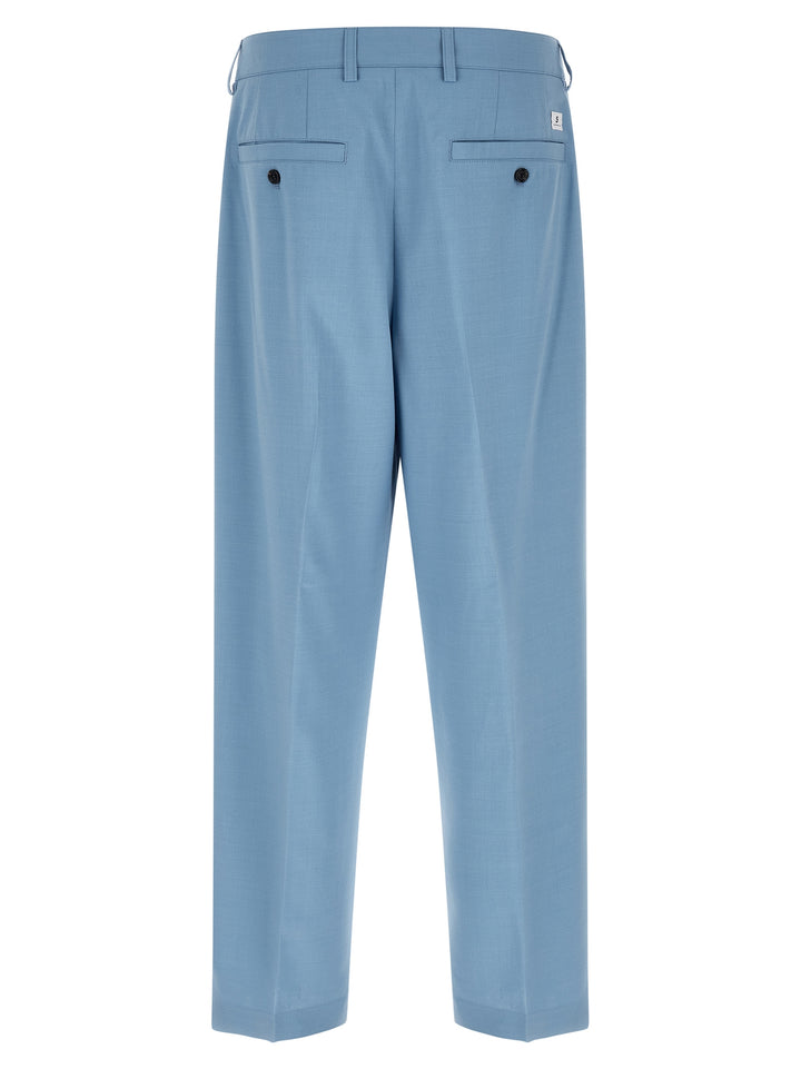 Department 5 Blue Polyester Chino Pants