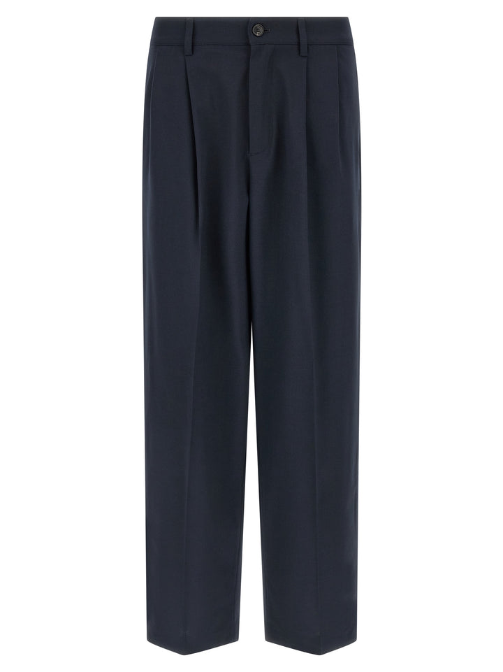 Department 5 Blue Polyester Chino Pants