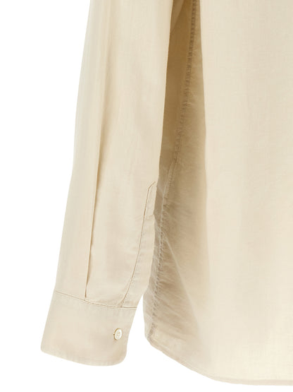 CELLAR DOOR Beige Cotton Blouse