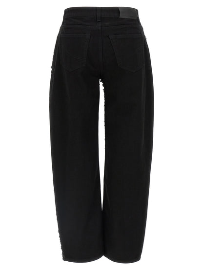 Stella McCartney Black Cotton Jeans Denim