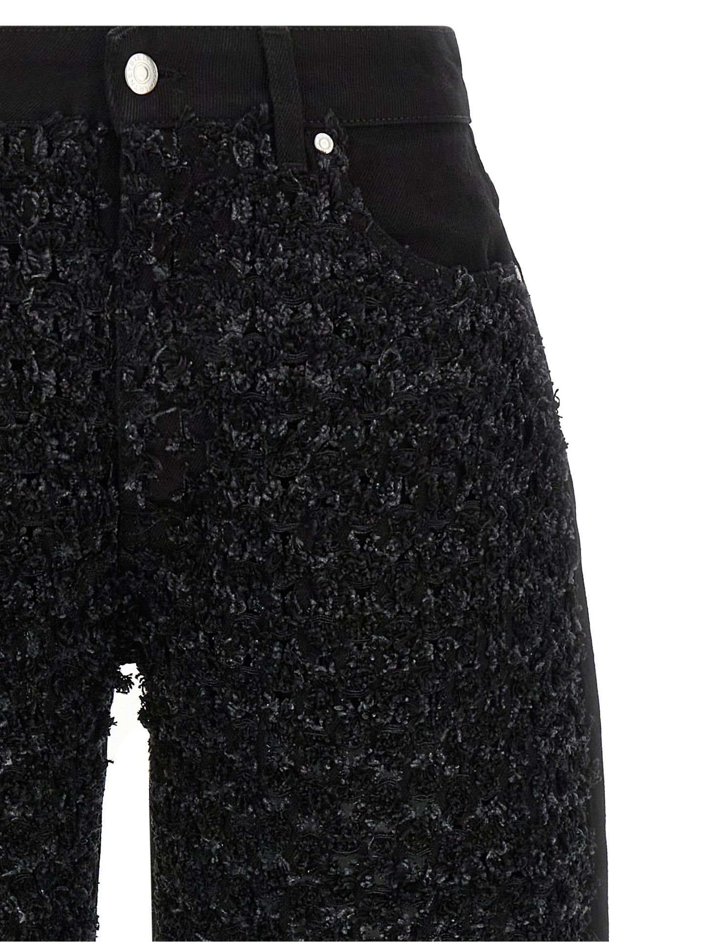 Stella McCartney Black Cotton Jeans Denim
