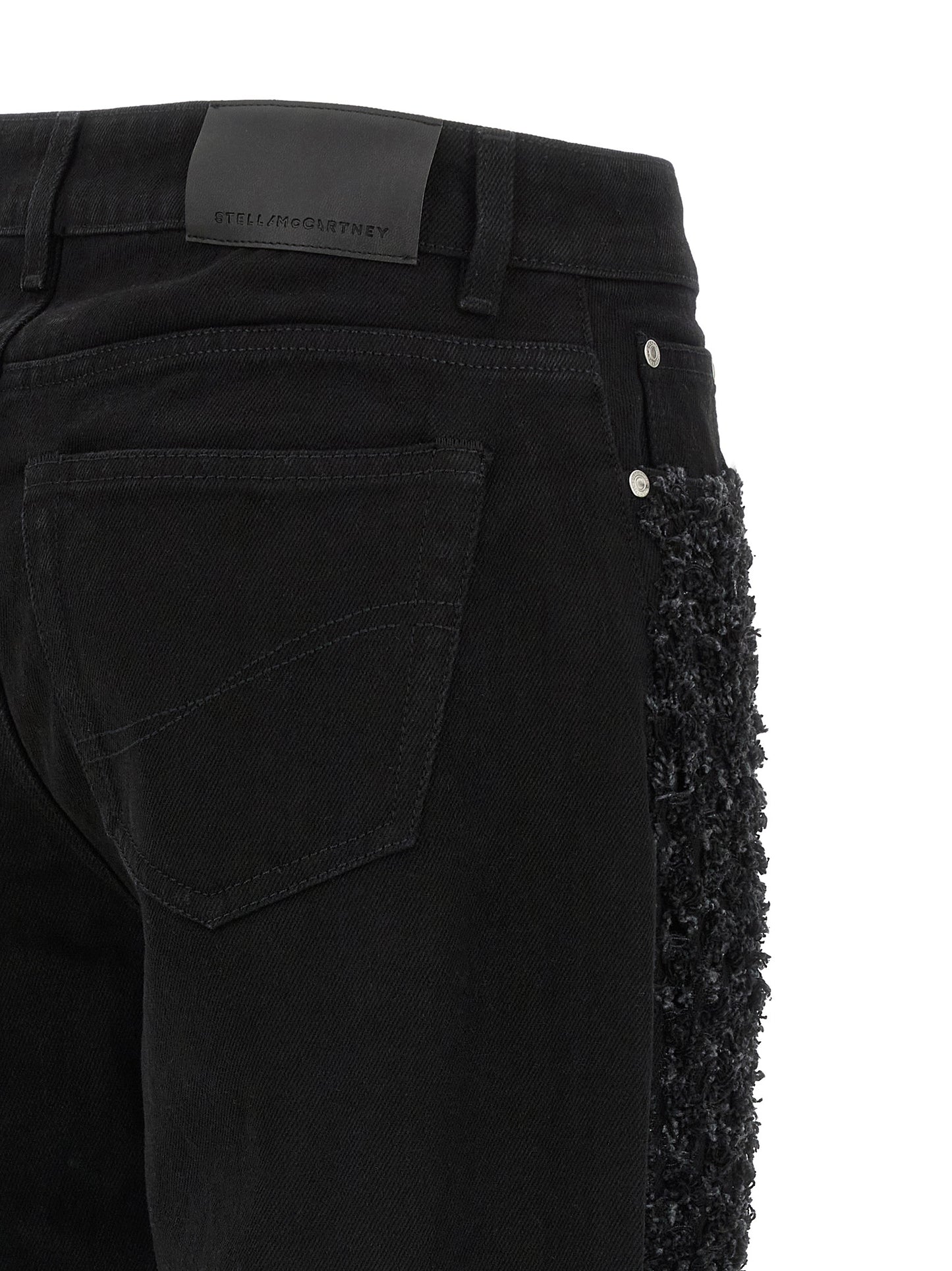 Stella McCartney Black Cotton Jeans Denim
