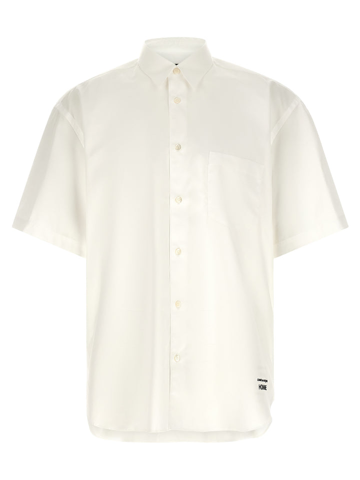 Comme Des Garçons White Cotton Blouse