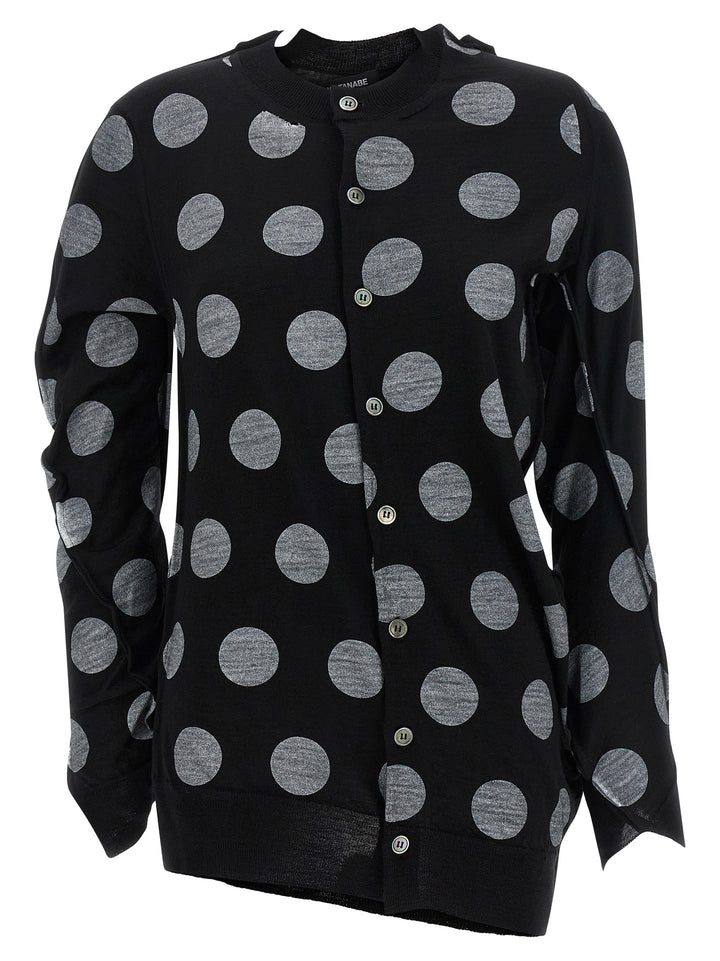 Junya Watanabe Bicolor Wool Cardigan