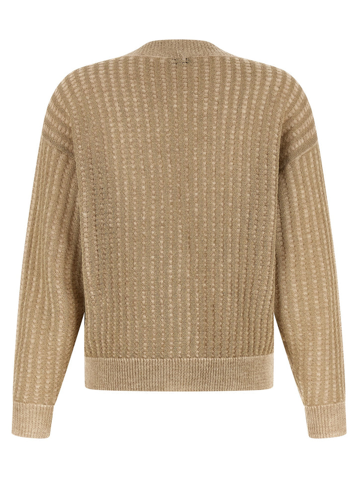 Peserico Beige Viscose Cardigan