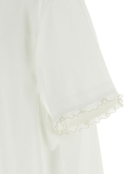 Fabiana Filippi White Cotton T-Shirt