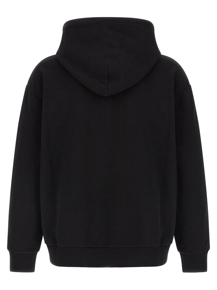 MM6 Maison Margiela Black Cotton Sweatshirt