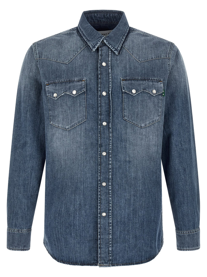 Department 5 Blue Cotton Blouse