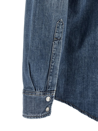 Department 5 Blue Cotton Blouse