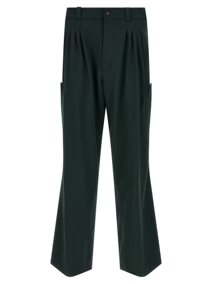 Kiko Kostadinov Bicolor Virgin Wool Casual Pants
