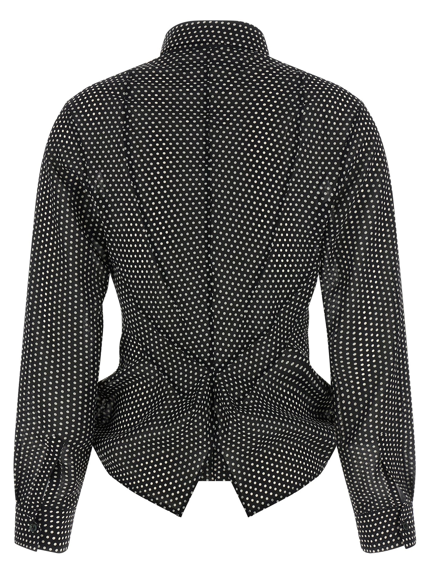 Junya Watanabe Bicolor Polyester Blouse