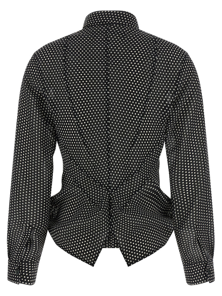 Junya Watanabe Bicolor Polyester Blouse