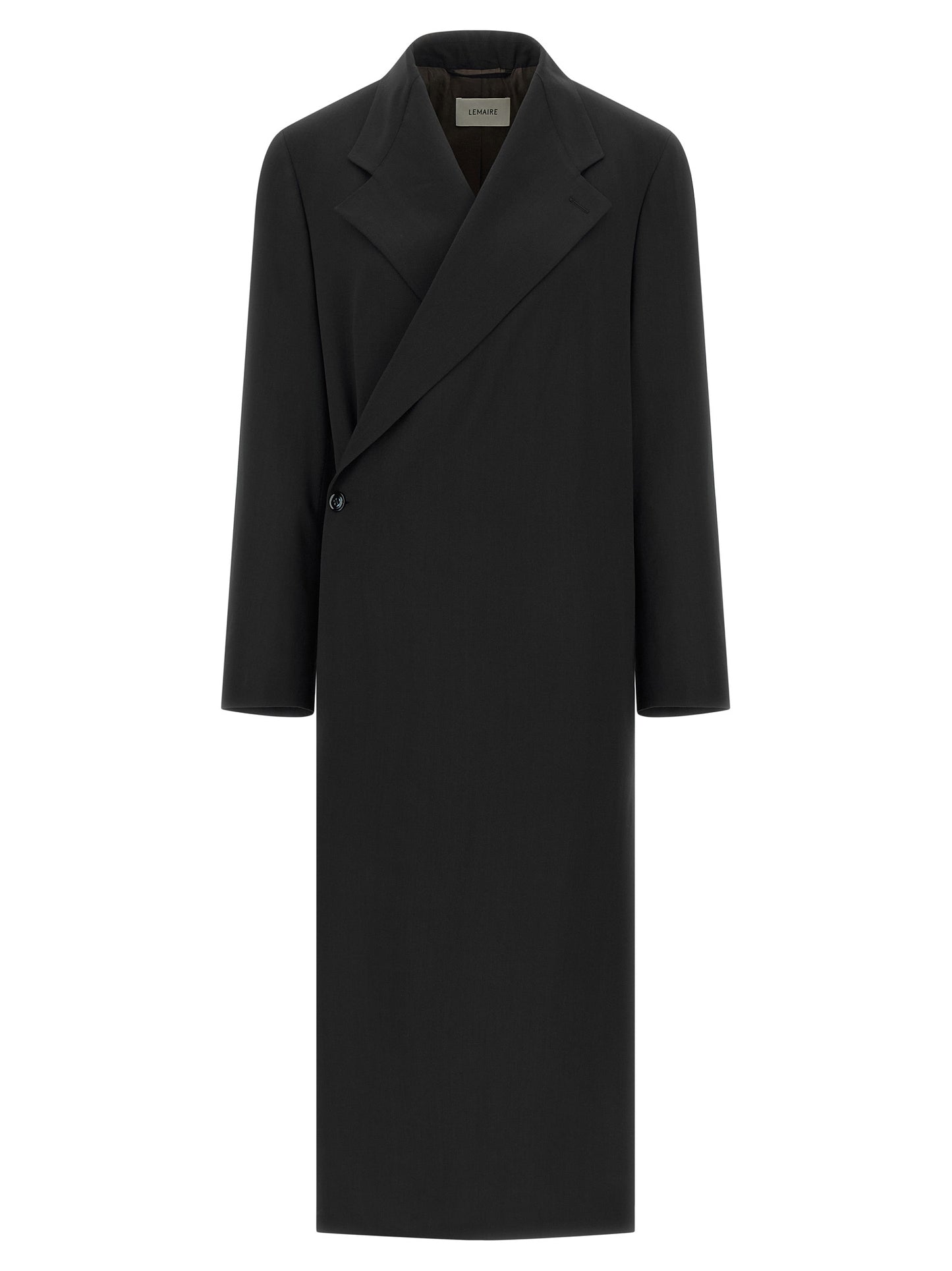 Lemaire Blue Wool Coat