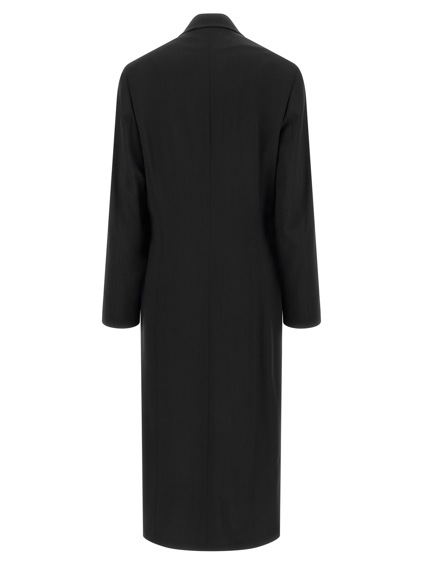 Lemaire Blue Wool Coat