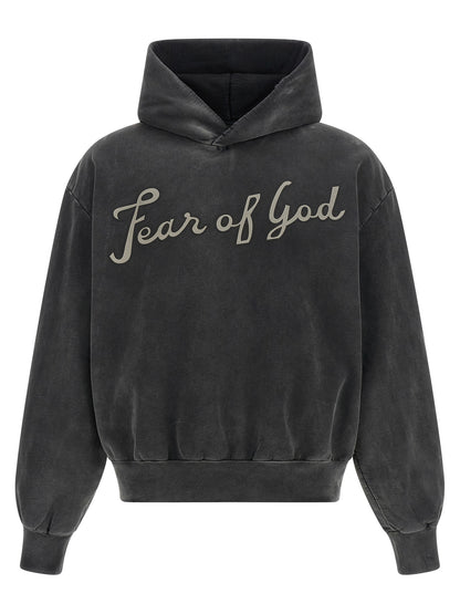 Fear Of God Black Cotton Sweatshirt