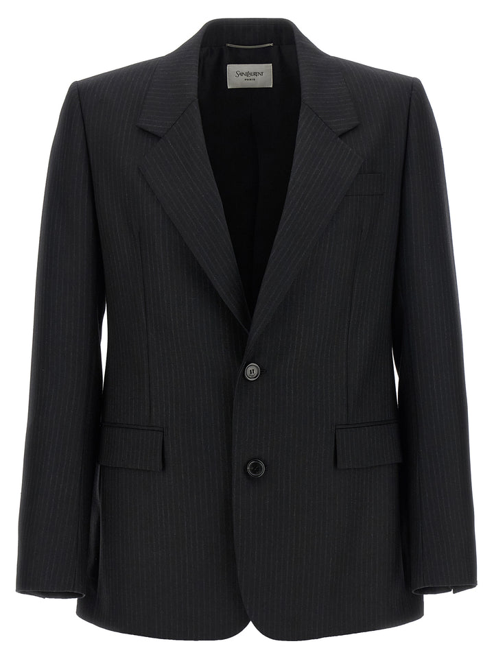 Saint Laurent Black Wool Blazer