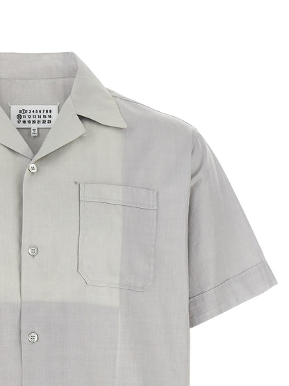 Maison Margiela Gray Cotton Blouse