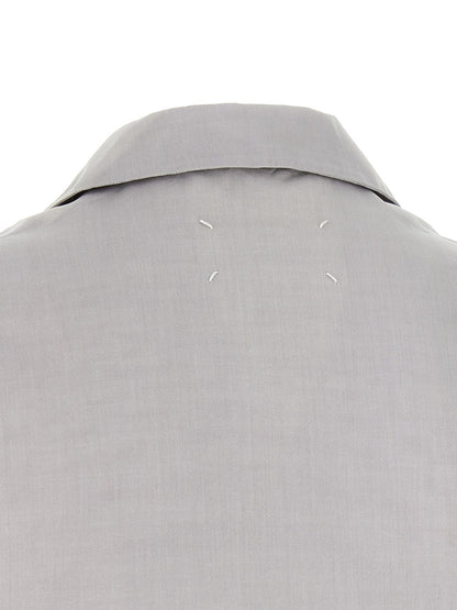 Maison Margiela Gray Cotton Blouse