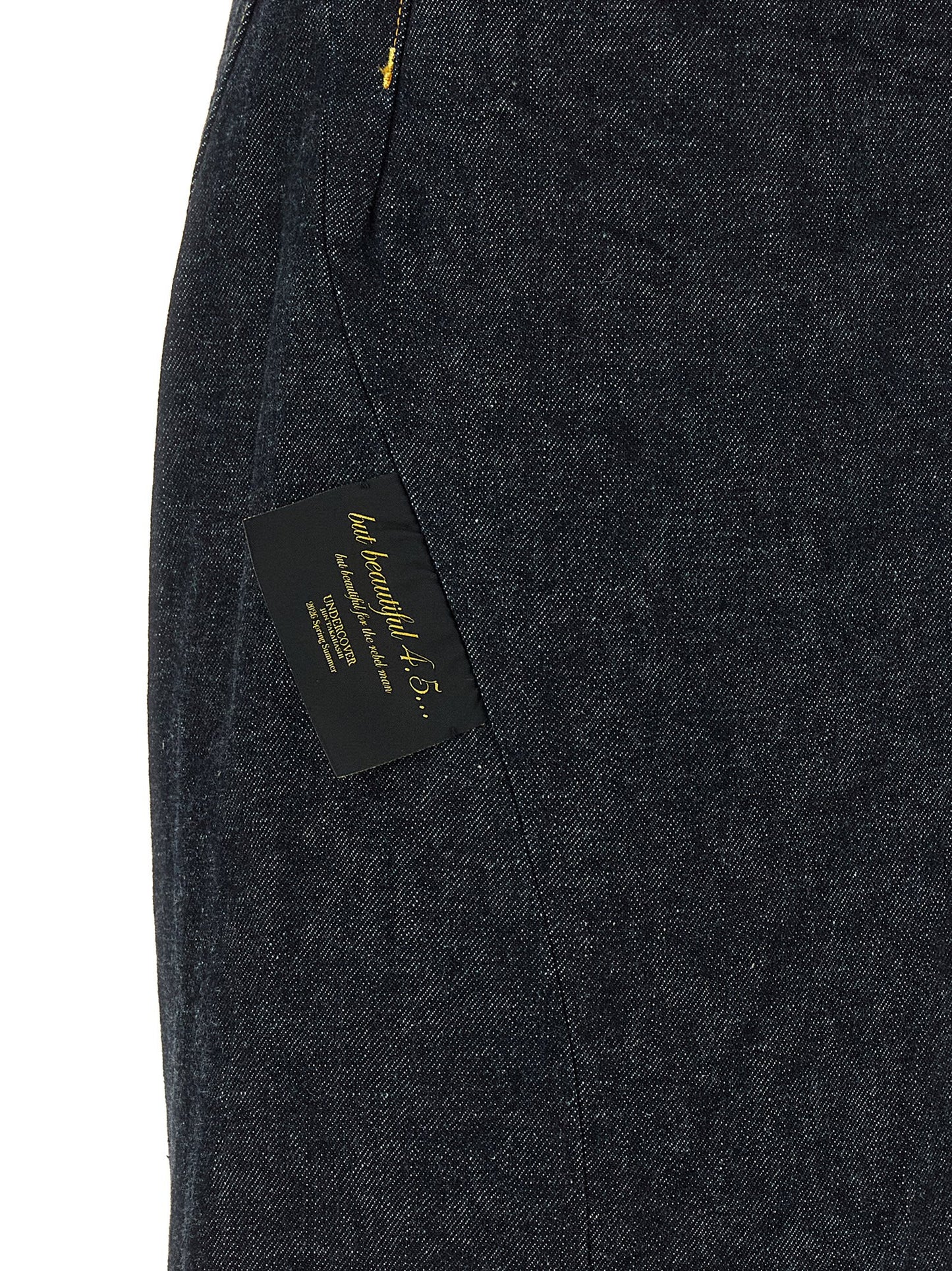 Undercover Blue Cotton Jeans Denim