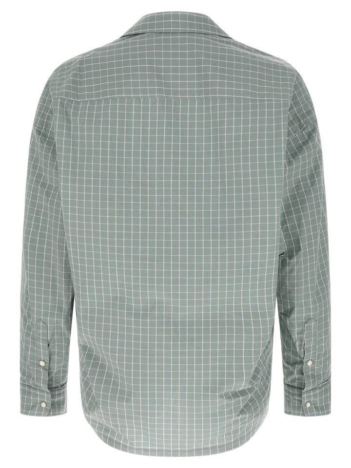 Maison Mihara Yasuhiro Blue Cotton Blouse